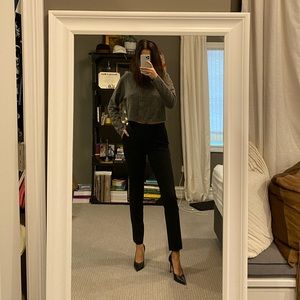 Babaton Black Skinny Trousers